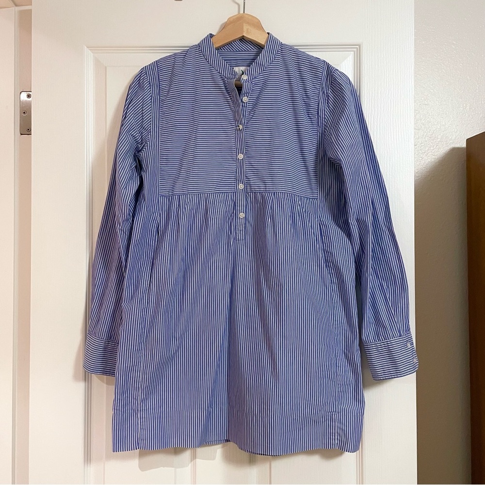 Swedish striped shirtdress (Size 34)